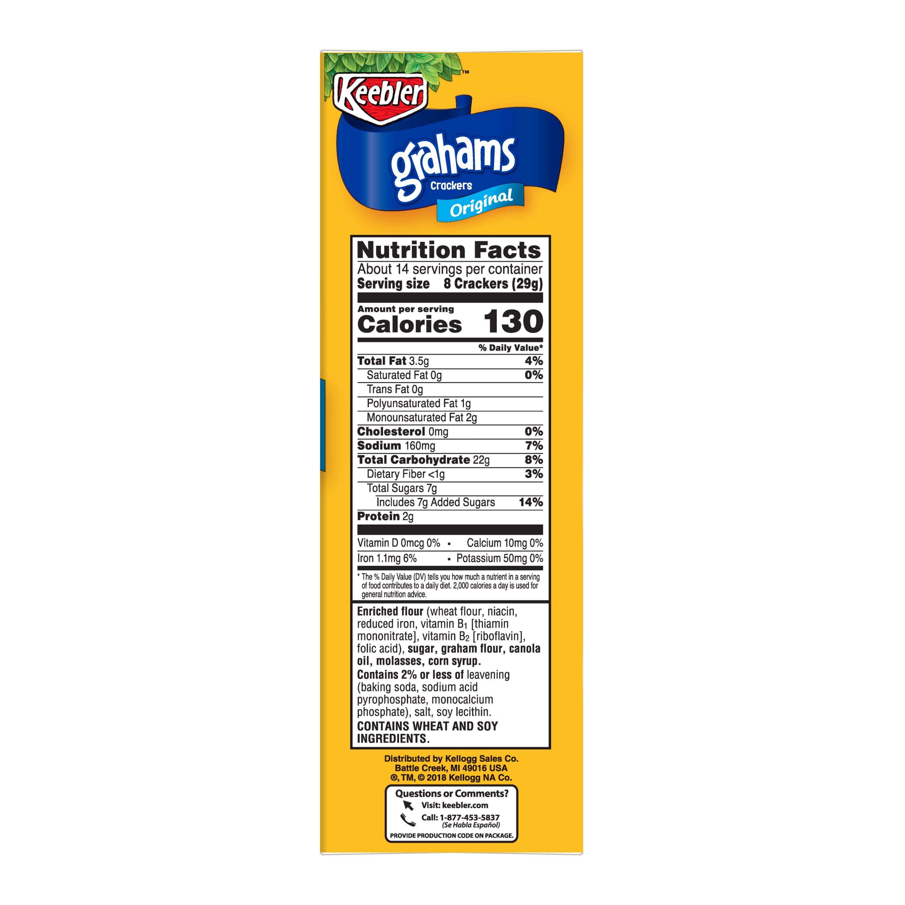 35 Graham Cracker Nutrition Label Labels Design Ideas 2020