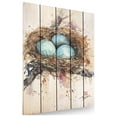 thumbnail image 3 of Day Dream HQ  16 x 24 in. Crousers Robins Nest Inside & Outside Cedar Wall Art, 3 of 7