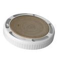 thumbnail image 5 of Cat Scratchers Cardboard Scratch Pad Nest Scratching Pad House Mat Interactive Toy Scratching Lounge Bed Ball Track Toy for Indoor Cats Playing White, 5 of 8