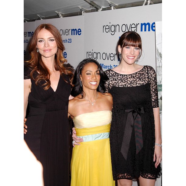 Saffron Burrows Jada Pinkett Smith Liv Tyler At Arrivals For Reign Over Me Premiere Skirball