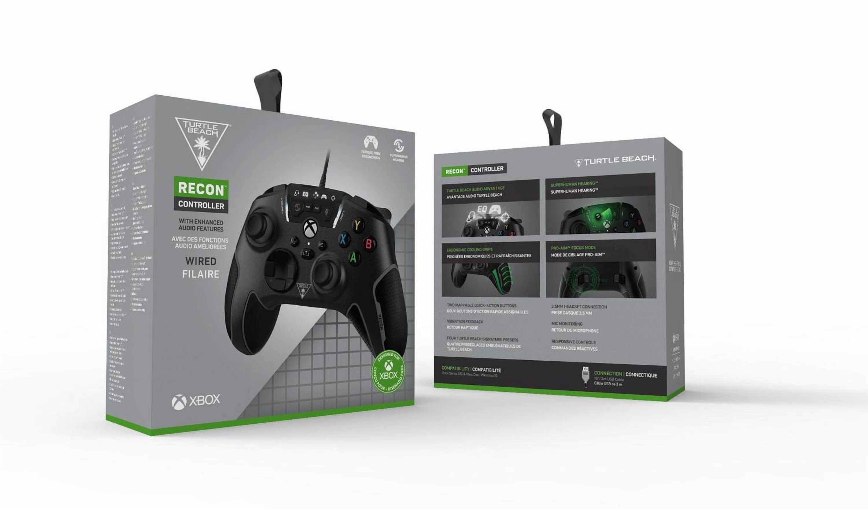 Turtle Beach Recon Controller – Black, Xbox One