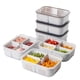 thumbnail image 4 of Caja de almacenamiento de refrigerador de clasificación, subequipo de carne congelada de vegetales, caja de vegetales, caja de conservación de alimentos frescos, caja de congelador, horno microondas, 4 of 5