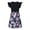 #037-Multicolor, variant on Taylonsss Womens Sleeveless Round Neck Contrast Panel Floral Print Casual Dress for Everyday Wear