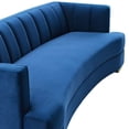 thumbnail image 5 of Encompass Channel Tufted Performance Velvet Curved Sofa-EEI-4134, 5 of 5
