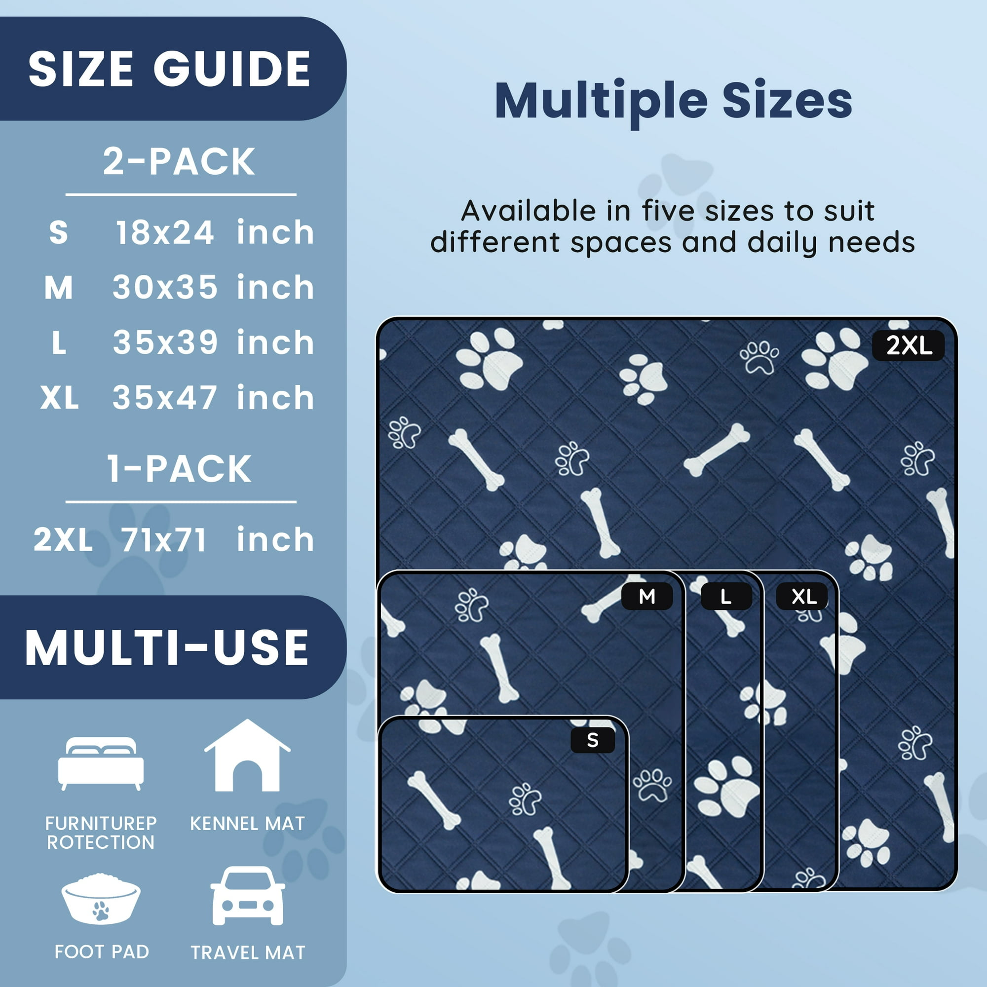 Lapnalleb Washable Waterproof Pee Pads photo 2