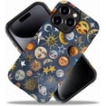 thumbnail image 2 of Case for iPhone 12 Pro Max, Celestial Collage Sun Moon Stars Phone Case Slim Silicone Shockproof Cover for Girls Women (Frosted & Durable）, 2 of 7