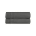 thumbnail image 2 of Superior Egyptian Cotton Solid Pillowcase Set, Standard, Grey, 2 of 5