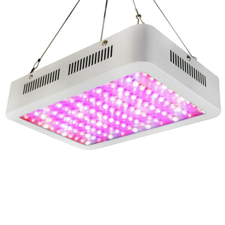 Led Grow Lights Plants - Ktaxon 1200w Double Chips Full Specturm Led Grow Light for Greenhouse and Indoor Plant Flowering Growing (10w Leds)