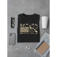 thumbnail image 3 of Saturn Vibes - Cosmic Planet Emoji Design Men's T-shirt, 3 of 4