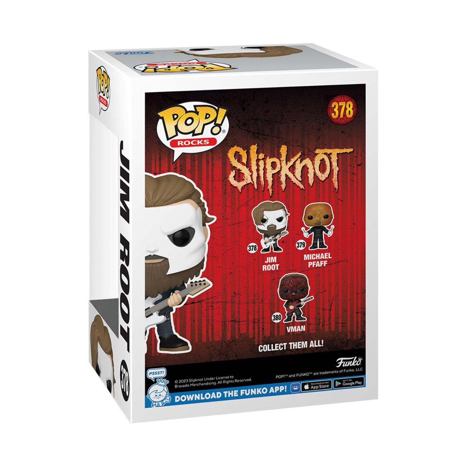 Funko Pop! Slipknot Jim Root Vinyl Figure #378