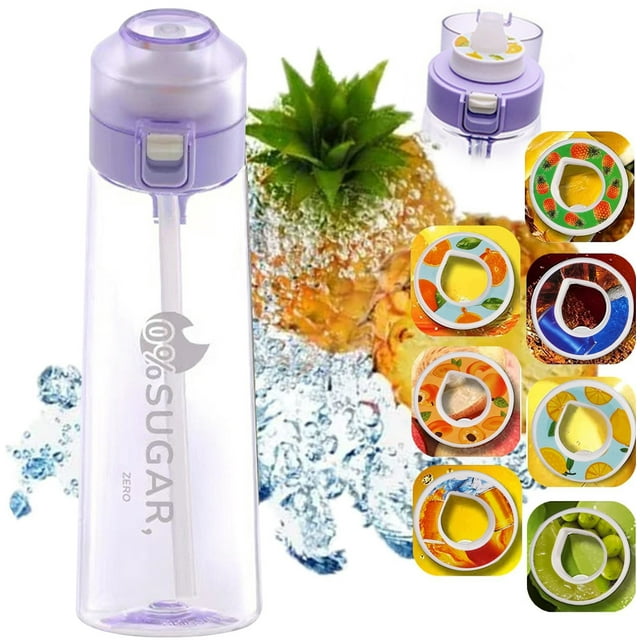 Air Up Air Up Water Bottle Air Up Bottle Air Up Water Bottle 700ml Bottle, Update Water Bottle Up Set With 7 Capsules Drinking Straw, Outdoor Water Bottle Water Bottle