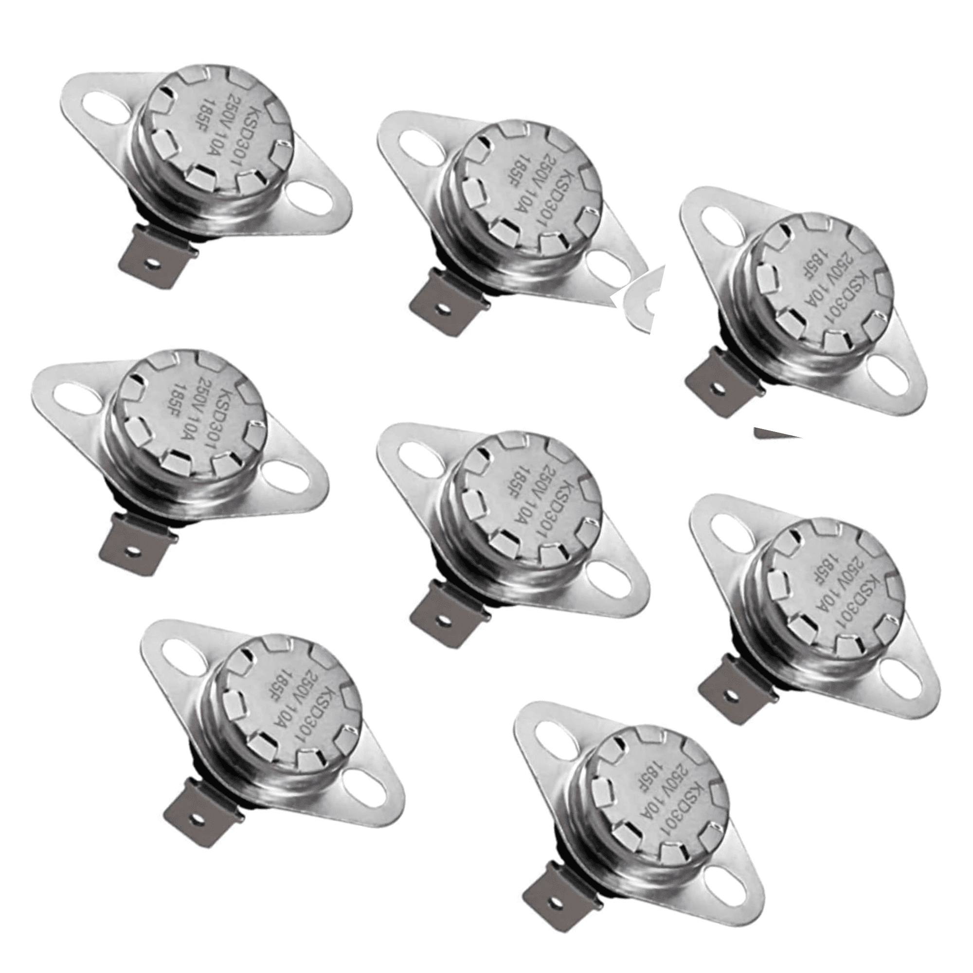 Scaroo WP35001087 Dryer Thermal Fuse Compatible Samsung 14218937 8-Pack