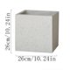 thumbnail image 2 of Macetas for Plantas, Piso De Concreto Simple, Macetas Grandes for Interiores, Plantas Verdes, Cultivo De Flores, Sala De Estar, Decoración De Balcón, Macetas Cuadradas, 2 of 7