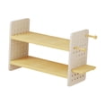 thumbnail image 4 of veasfak Desktop Organizer Shelf Countertop Bookcase Desk Hutch Practical Book Holder 2 Tiers L, 4 of 9