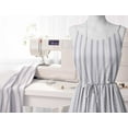 thumbnail image 6 of Soimoi Minky Blue Fabric By the Yard - 56 Inch Wide - Stripes - Timeless Appeal with Classic Stripes Printed Fabric, 6 of 6