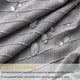 thumbnail image 4 of FUNDA PARA SILLA RETRÁCTIL IMPERMEABLE LINGUISTIC 4 PIEZAS - GRIS CLARO, funda para silla universal, moderna y duradera, adecuada para el hogar, hotel, restaurante, banquete y cocina, 4 of 5