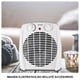 thumbnail image 4 of Calefactor Atvio Home Eléctrico de Escritorio Blanco 23 cm de alto 1500W, 4 of 4