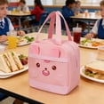 thumbnail image 2 of Yhmxh Insulated Lunch Bag, Cute Animal Lunch Bag Reusable Lunch Tote with Zipper, Leak Resistant Oxford Fabric Food Storage Bag for Picnic Work Travel, 2 of 6