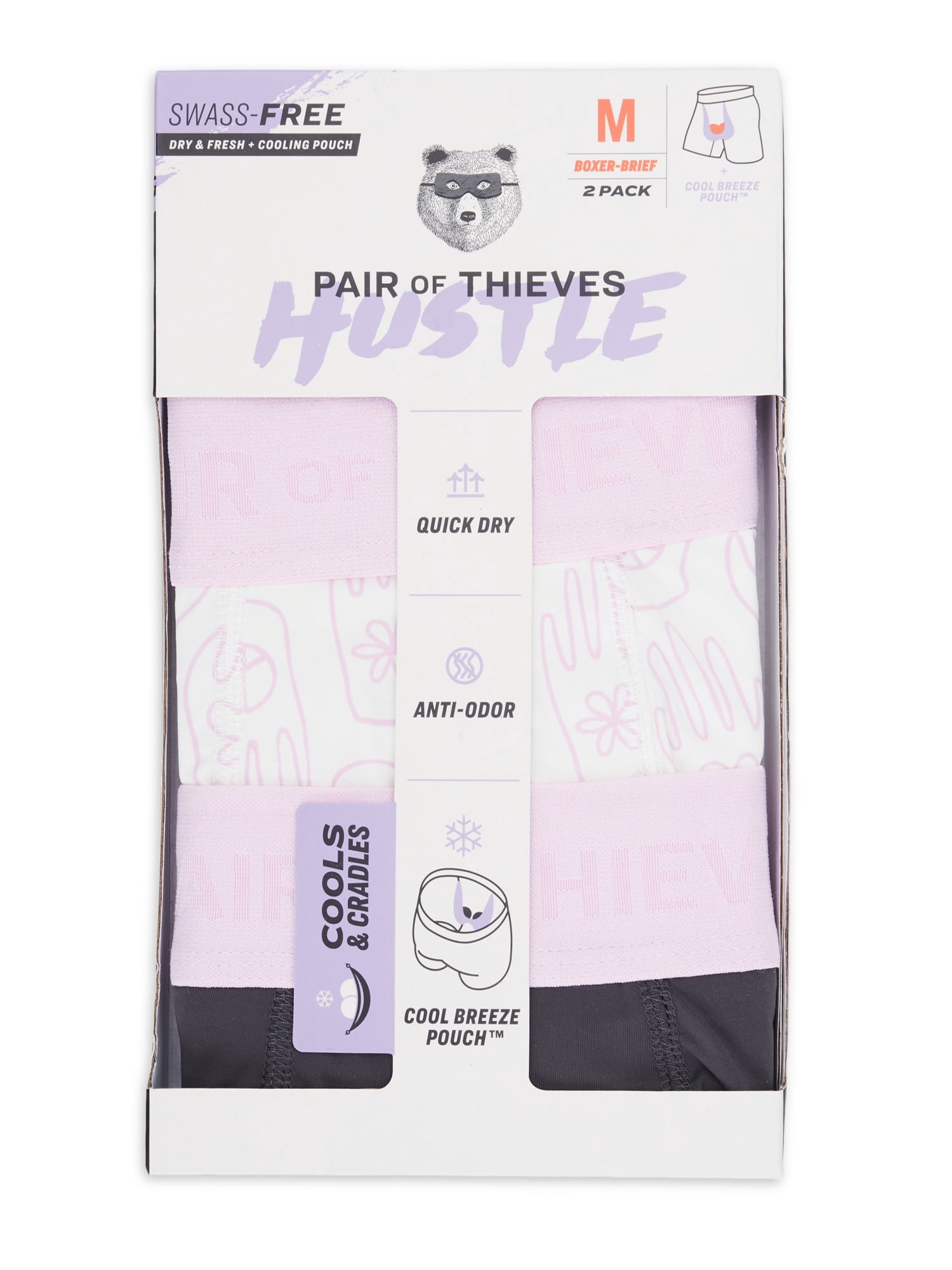 Pair of Thieves Hustle Boxer Briefs, 2-Pack, Hands