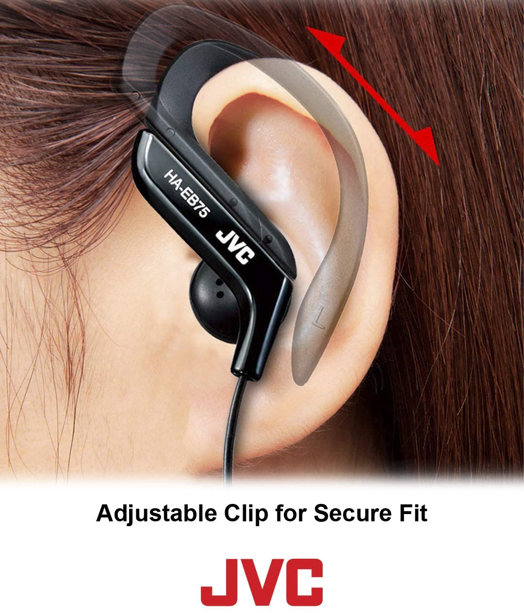 JVC America HAEBR80S Sports Clip Headphones - image 2 of 7