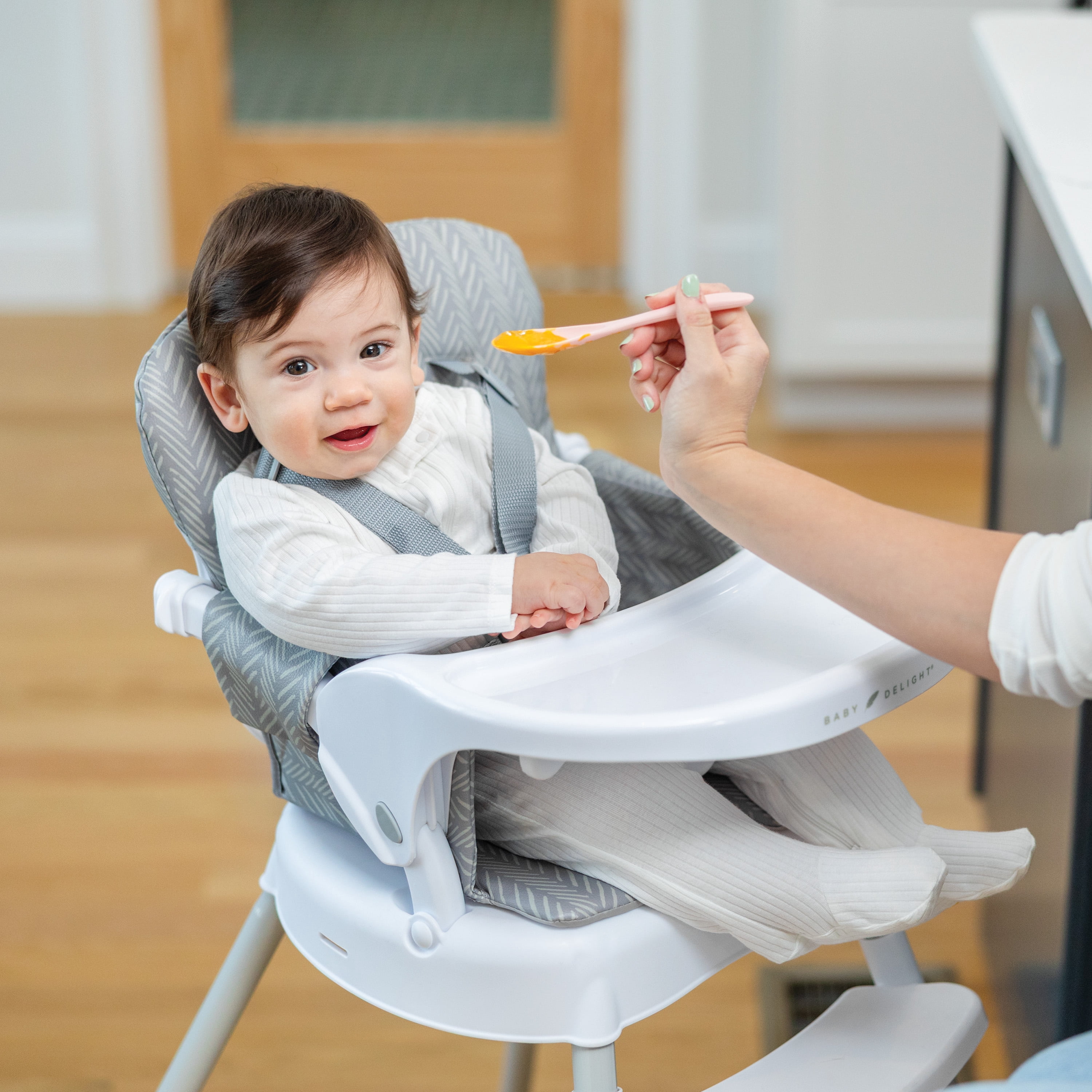 Baby Delight Ascent 3-in-1 Highchair, Grey
