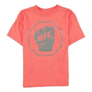 UFC Girls Fist Inside Logo Graphic T-Shirt, Pink, 7
