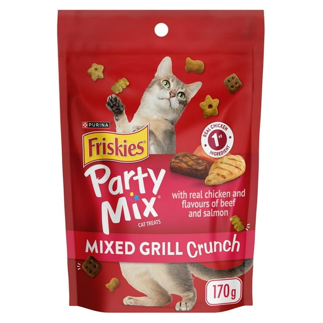 Friskies Party Mix Croquant Grillade Gâteries pour Chats