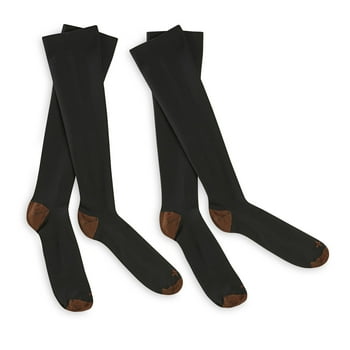 Tommie Copper Sport Compression Knee-High Socks, 2-Pack, Small/Medium