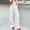 White, variant on JUSLIO Cargo Pants for Women High Waist Pockets Casual Comfortable Straight Leg Pants Green L