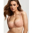 thumbnail image 3 of Women's Balconette Bra Sexy Lace Demi Underwire Plus Size Lightly Padded Bralette, 3 of 4