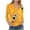 Yellow, variant on Long Sleeve Spring Shirts for Women Women's Shirt Pullover Plus Size Tops for Women Spring My Items