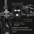 thumbnail image 4 of New Smart Bike Light Set USB Rechargeable Bicycle Turn Lamp Cycling Lantern Accessories LED Tail Light, 4 of 5