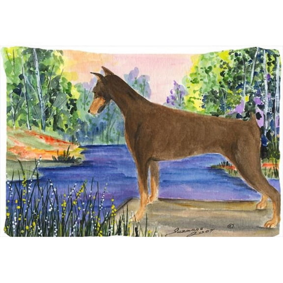 Doberman Moisture Wicking Fabric Standard Pillowcase - 20 x 30 in.