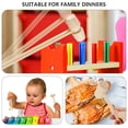 thumbnail image 2 of 40Pcs Mini Seafood Wooden Hammers Practical Crab Lobster Round Oval Cake Mallets, 2 of 6