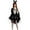 Black, variant on Fesfesfes Women Dress Bunny Girl Puffy Tuxedo Skirt Sleeveless Round Neck Custome Dress or