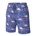 thumbnail image 5 of Naloa Flamingo Men's Beach Shorts, Surfing shorts, Swim trunks, Quick Dry Swim Trunks for Surfing Beach Fun - XX-Large, 5 of 9