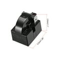 thumbnail image 4 of Uxcell 2Pcs 4.7 Ohm 2 Pin Refrigerator Start Relay Black, 4 of 4
