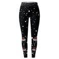 thumbnail image 4 of WILLBEST Leggings con Estampado Navideño para Mujer, Pantalones de Yoga de Cintura Alta para Fitness, Entrenamiento, Correr, Mallas Elásticas Cómodas Chica, 4 of 4