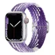 thumbnail image 1 of Correa De Nailon Trenzado Para Apple Watch Banda Elástica, 1 of 6