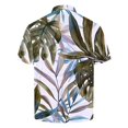 thumbnail image 5 of ZCFZJW Mens Tropical Shirts Casual Floral Print Summer Short Sleeve Button V Neck Graphic Tees Shirt Tops Loose Lightweight Comfy Pullover T-Shirts Multicolor#13 XL, 5 of 5