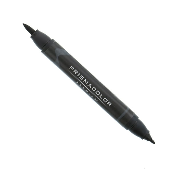 Prismacolor Premier DoubleEnded Art Marker, BrushFine, Neutral Gray 0