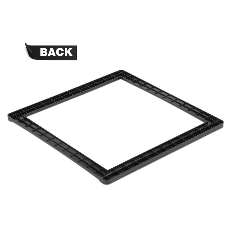 High & Mid Roof Vent Adapter For Ford Transit - Fits 14" X 14" Opening, Black, Free Shipping In US