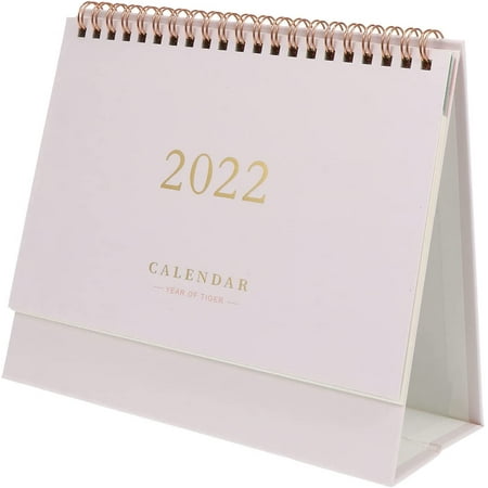 TOOAD 1PC 2022 Calendrier de Bureau Calendrier de Bureau Debout Debout ...