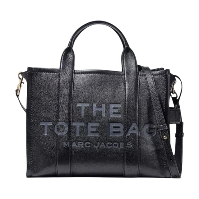Bolsa Tote Marc Jacobs de piel color negro mediana