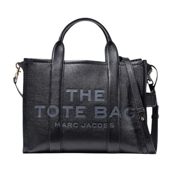 Bolsa Tote Marc Jacobs de piel color negro mediana