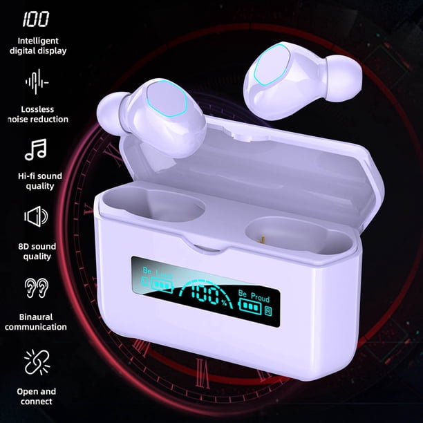 Ganfancp Simulación de Hueco Metálico Pegatina Dorada y de Pared 2X Auriculares + 1X Compartimento de Carga