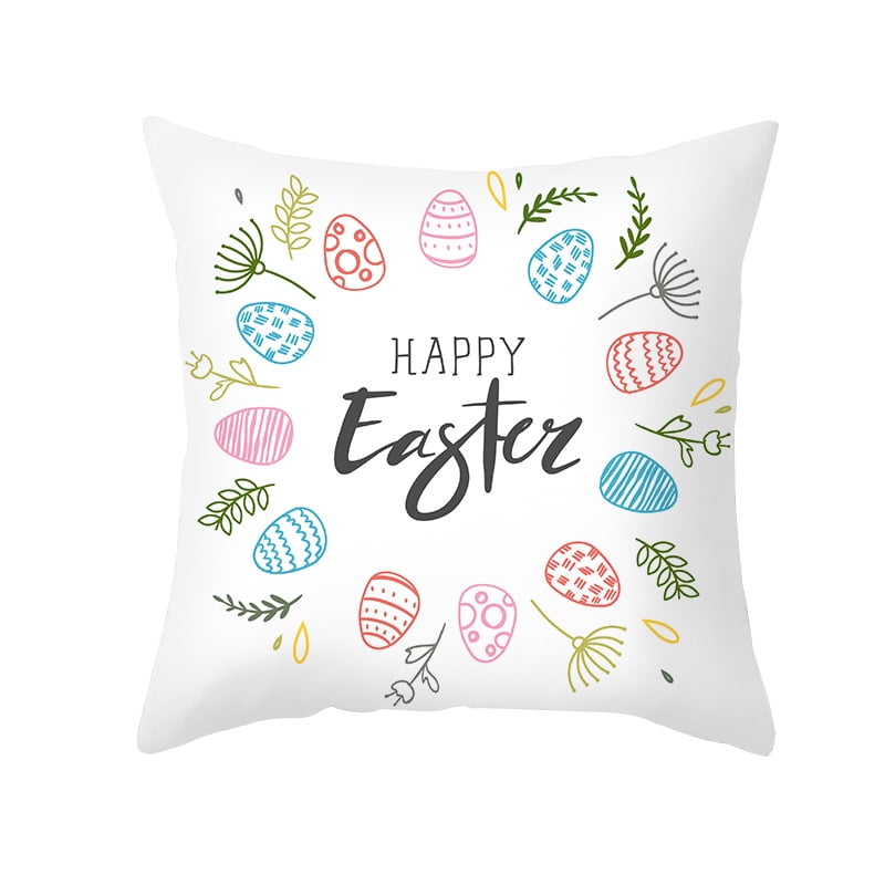 45 x 45 cm Easter decoration cushion cover