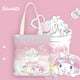 thumbnail image 1 of Sanrio-Bolso de hombro con estampado de Hello Kitty Kulomi My Melody para niñas, bandolera de lona impermeable con bolsillo interior con cremallera, nuevo, 1 of 4