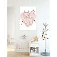 thumbnail image 2 of Awkward Styles Kawaii Wall Decor Cute Kawaii Animals Kids Wall Art Kids Room Decor Boys Girls Room Wall Art Llama Poster, 2 of 3