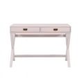 thumbnail image 3 of Linon Peggy Wood Home Office Writing Desk in Light Pink, 3 of 12